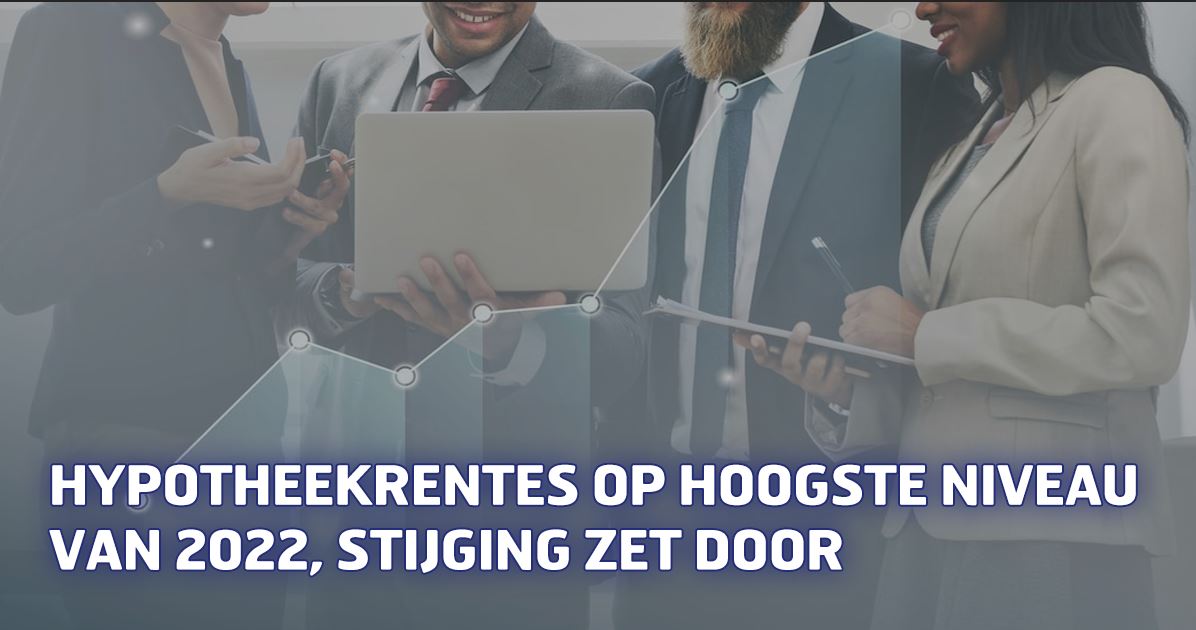 Hypotheekrentes op hoogste niveau van 2022, stijging zet door