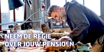 Laat pensioen je niet overkomen, maar neem zelf de regie