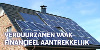 Verduurzamen vaak financieel aantrekkelijk