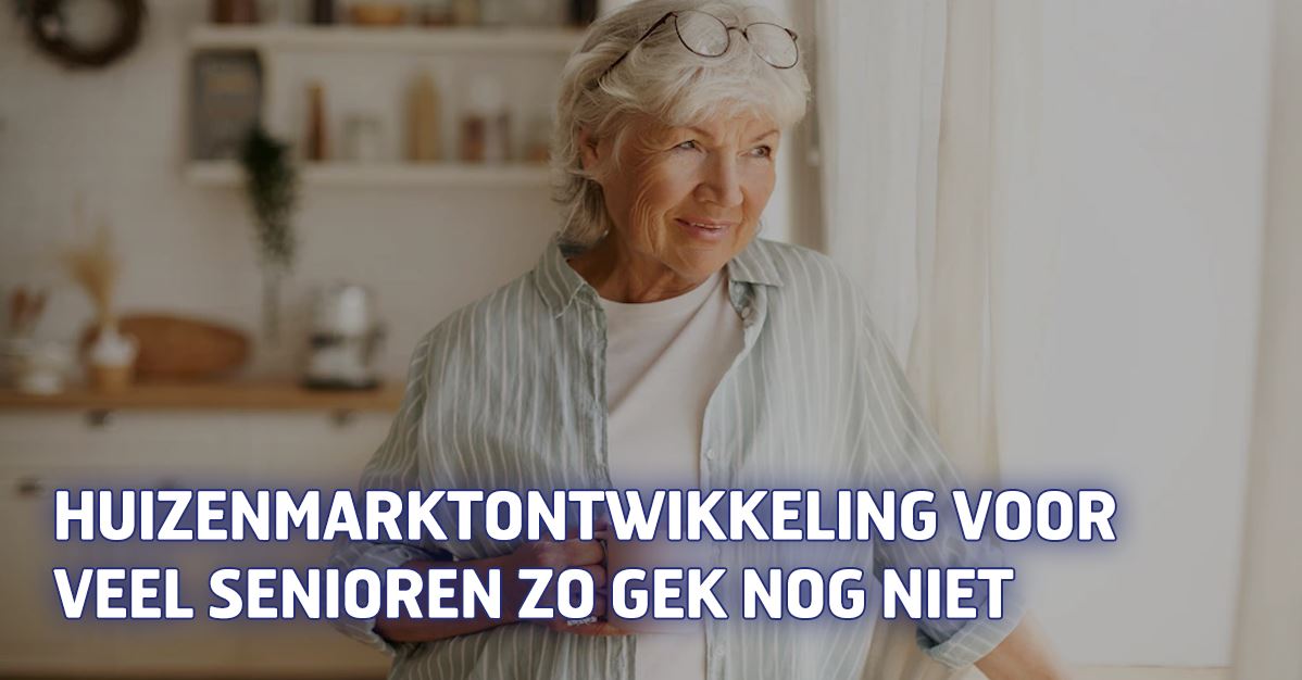 Huizenmarktontwikkeling voor veel senioren zo gek nog niet