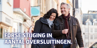 Forse stijging in aantal oversluitingen