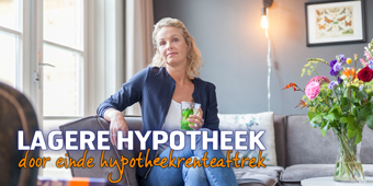 Lagere hypotheek door einde hypotheekrenteaftrek