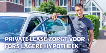Private lease zorgt voor fors lagere hypotheek vanaf 1 april 2022