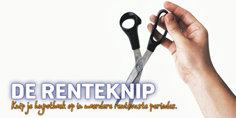 De renteknip: hypotheek opknippen in meerdere rentevaste periodes