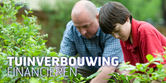 Tuinverbouwing financieren