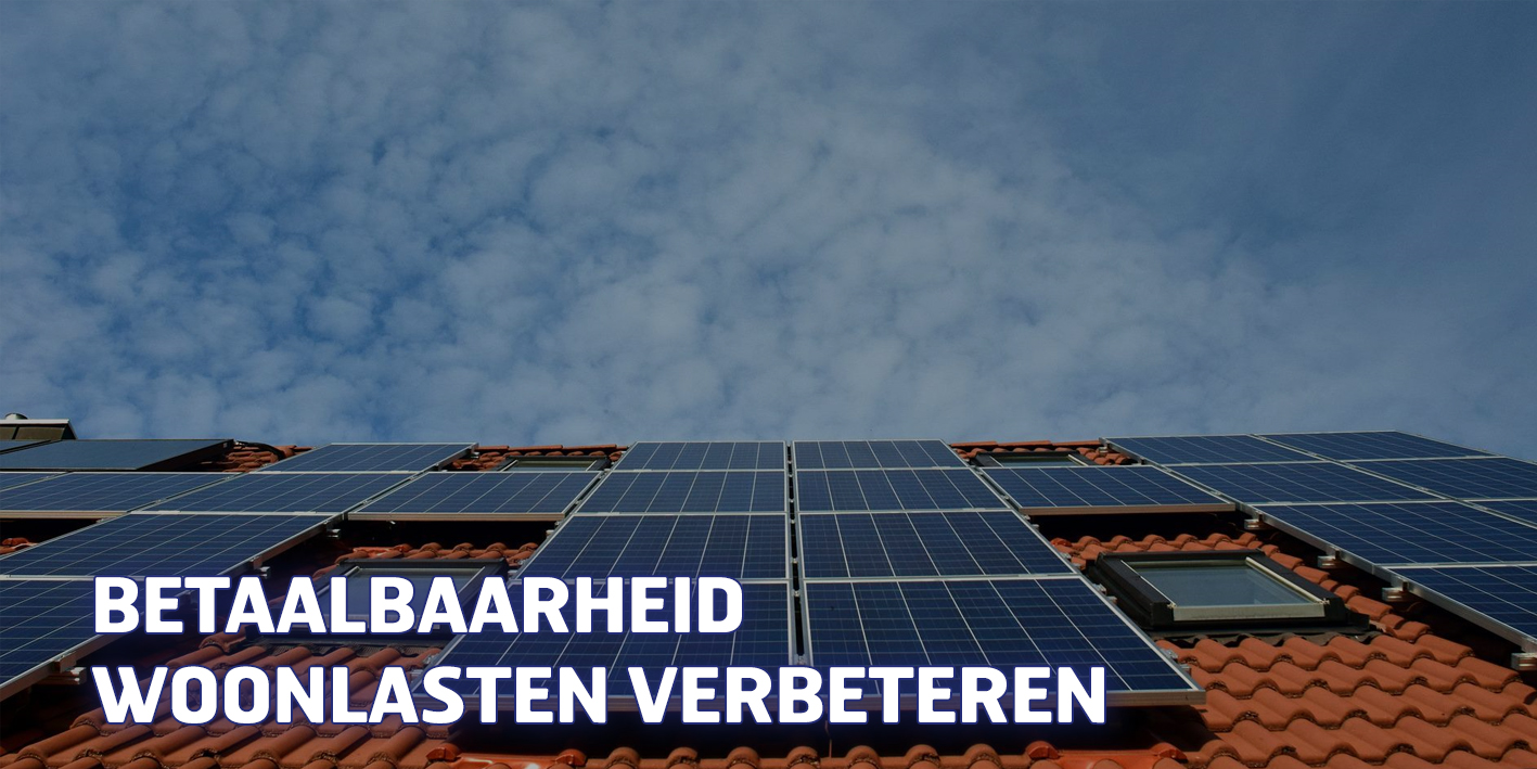 Betaalbaarheid woonlasten verbeteren