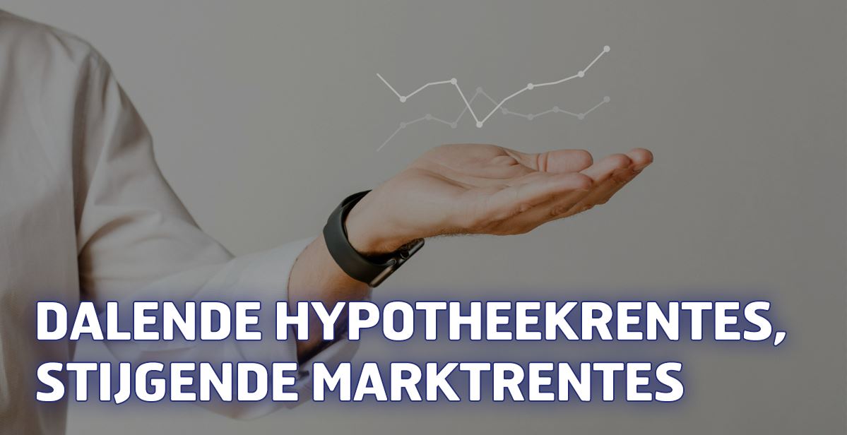 Dalende hypotheekrentes, stijgende marktrentes