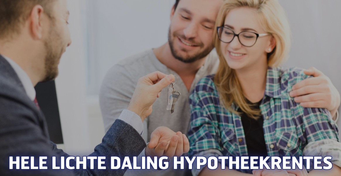 Hele lichte daling hypotheekrentes