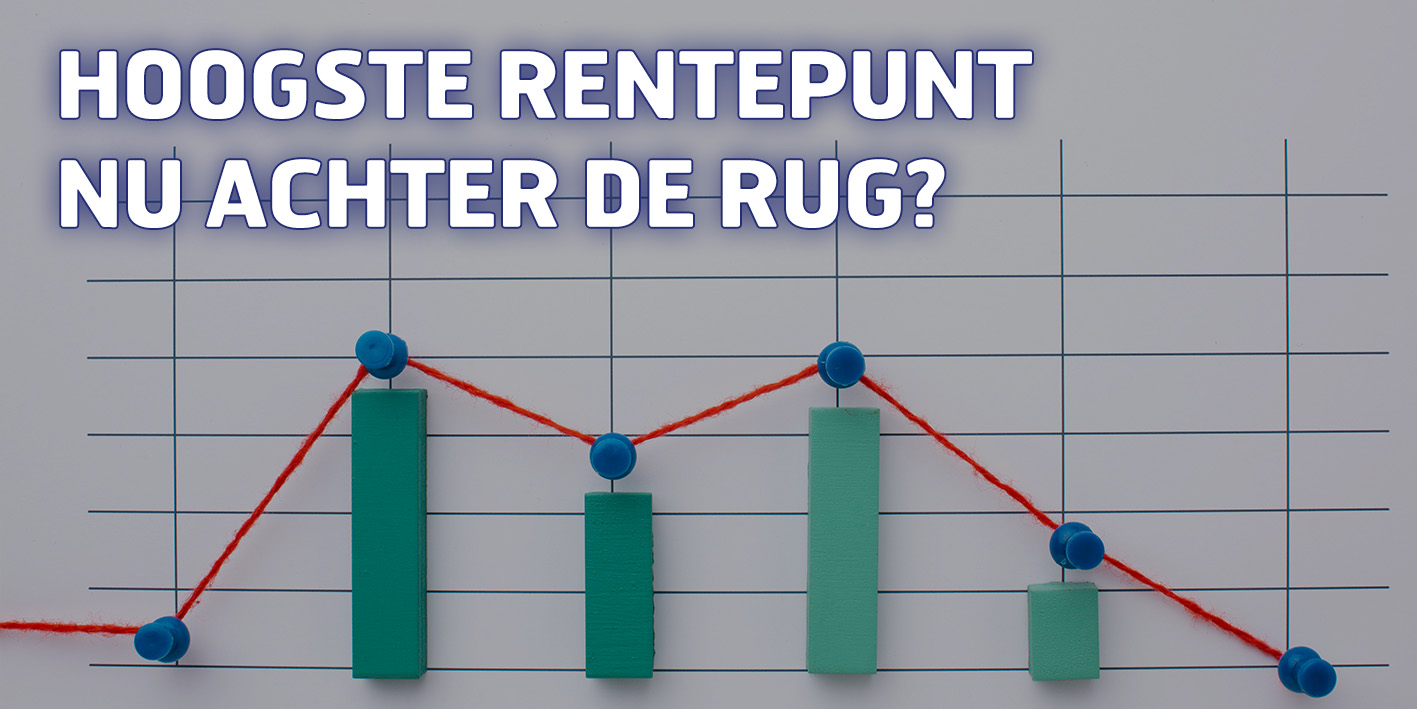 Lichte hoop dat we het hoogste rentepunt hebben gehad