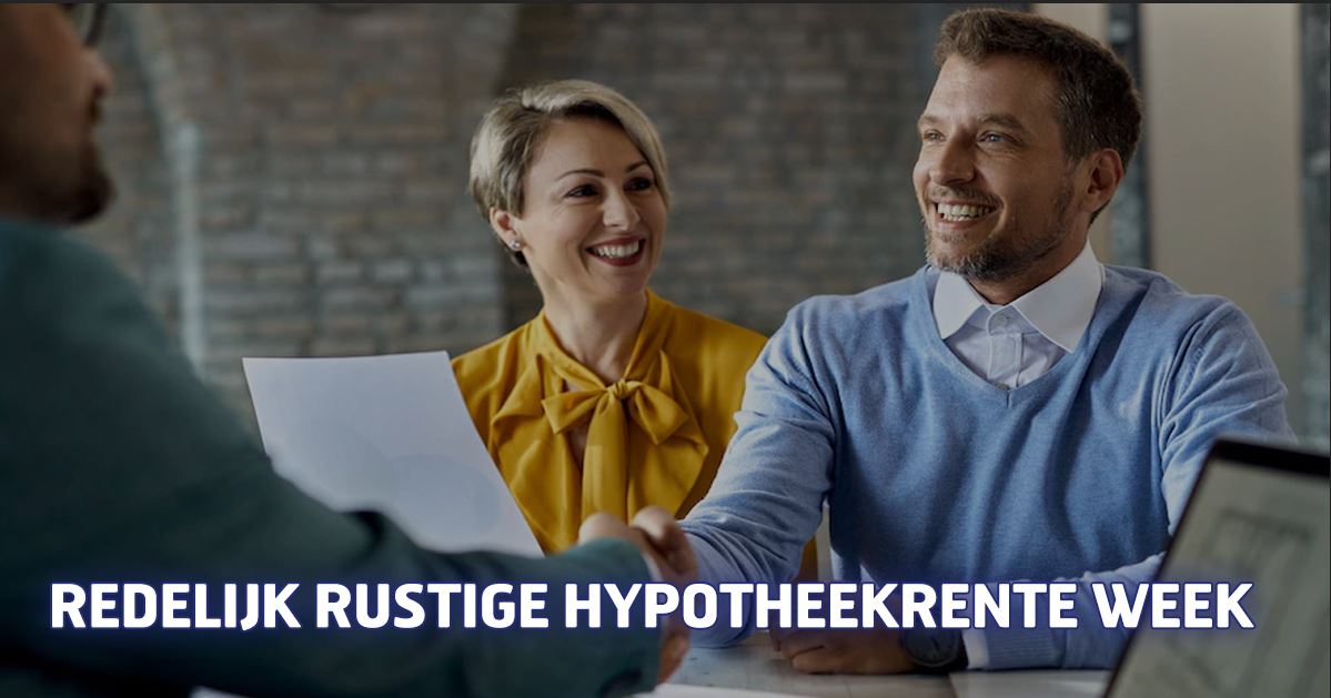 Redelijk rustige hypotheekrente week