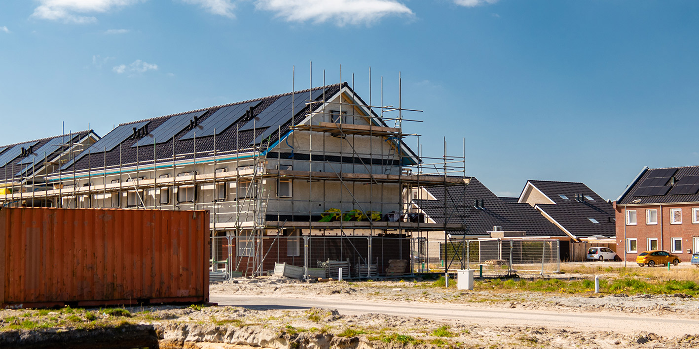 Goed kwartaal voor nieuwbouw, maar aanbod nieuwbouw droogt op
