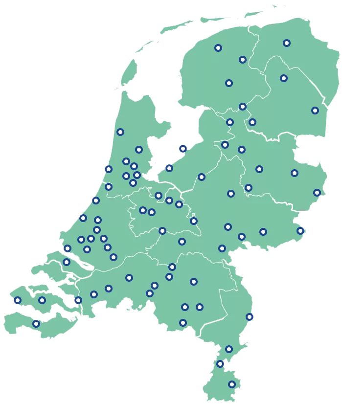 Altijd een kantoor bij jou in de buurt